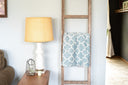 4-Step Rustic Wood Ladder Shelf – Weathered Grey Handmade Farmhouse Decor