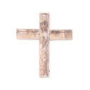 Rustic Reclaimed Wood Cross – Farmhouse Wall Décor & Inspirational Accent