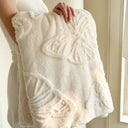 Butterfly Dreams Flannel Blanket – Lightweight & Soft Four Seasons Throw