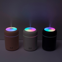 Mini Portable Air Humidifier & Aroma Oil Diffuser – 300ml Ultrasonic Mist with Colorful Night Light