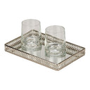 luxury mirrored vanity tray silver home decor display