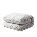 DaDa Bedding Luxury Faux Fur Throw Blanket – Milky White & Purple, Reversible Sherpa, Ultra-Soft & Cozy