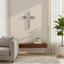 Rustic Reclaimed Wood Cross – Farmhouse Wall Décor
