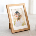 Wooden Photo Frame – Tabletop or Wall-Mount Display