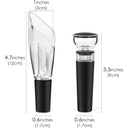 Sculpted Wine Decanter Pourer – Elegant Aerator Spout for Effortless Pouring