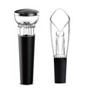 Sculpted Wine Decanter Pourer – Elegant Aerator Spout for Effortless Pouring