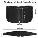 100% Mulberry Silk Sleep Mask – Soft Padded Light-Blocking Eye Mask