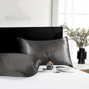 Set of 2 Satin Pillowcases – Luxuriously Soft & Silky for Hair and Skin