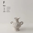 Minimalist Nordic Ceramic Flower Vase – Hydroponic Bud Holder