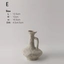 Minimalist Nordic Ceramic Flower Vase – Hydroponic Bud Holder
