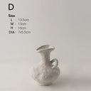 Minimalist Nordic Ceramic Flower Vase – Hydroponic Bud Holder
