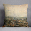 Van Gogh View of Paris from Montmartre cushion cover