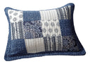 cotton quilted pillow sham vintage cottage home decor ideas