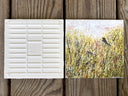Handcrafted Ceramic Tile – Sparrow in the Meadow | Artisan Home Déco