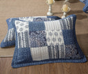 floral patchwork pillow sham cozy aesthetic bedroom decor