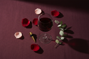 Vin Rouge Flat Lay Banner