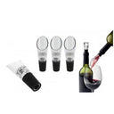 4-pack wine aerator decanting spouts for wine bottles